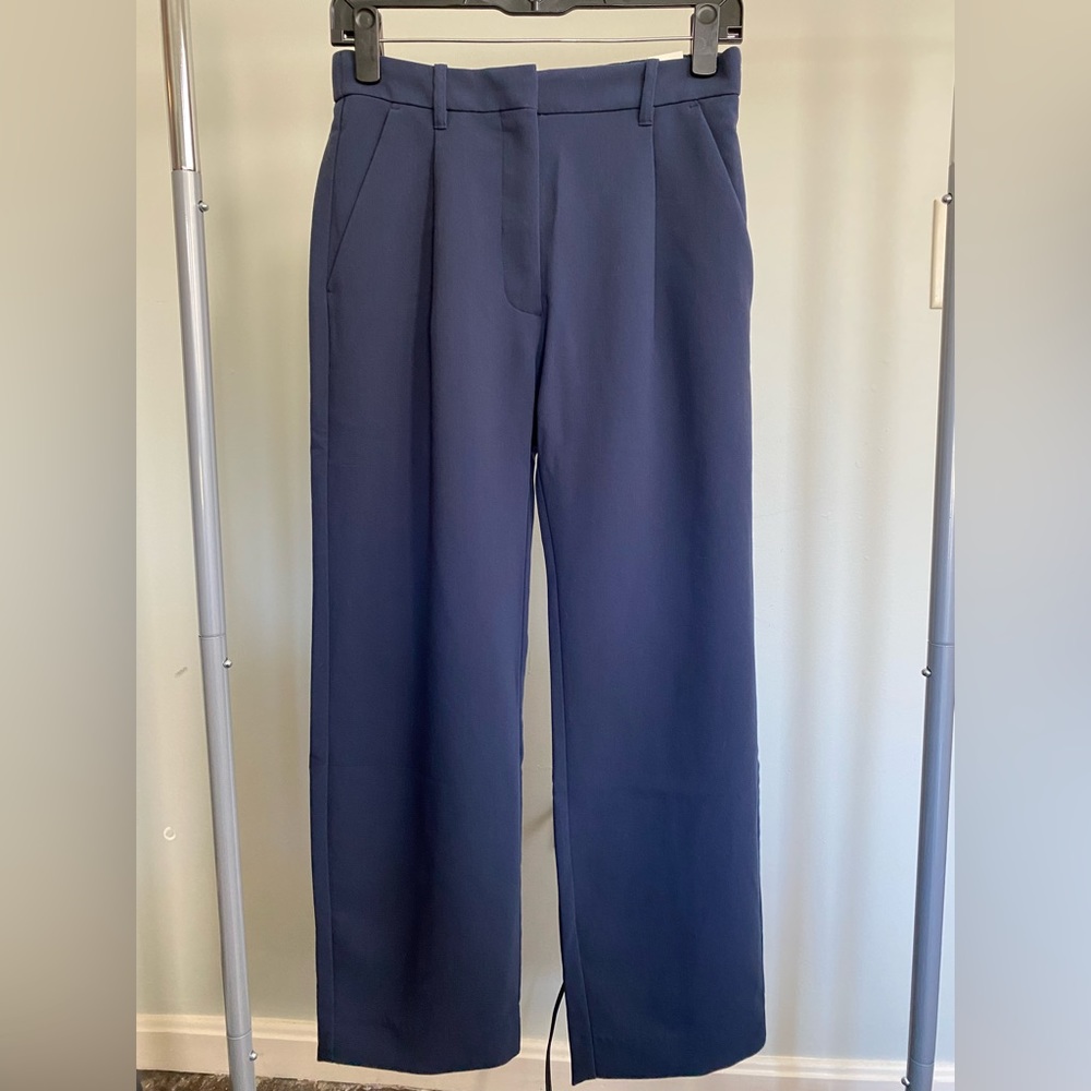 Abercrombie & Fitch Navy Blue Trousers